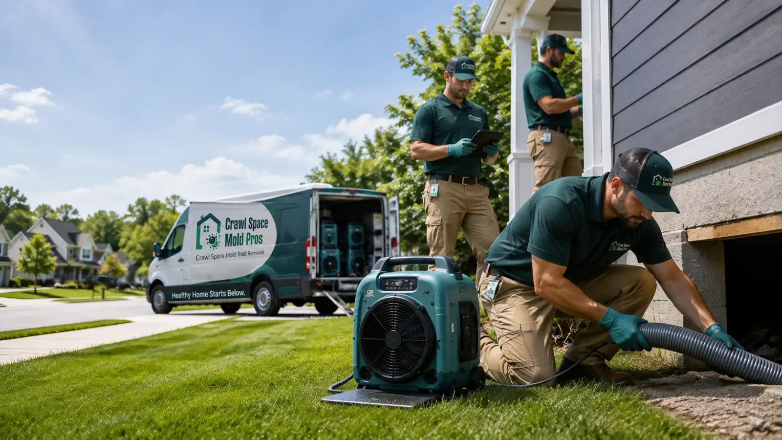 Crawl Space Mold Removal in Ardenvoir, WA